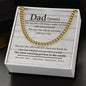 To My Dad | The Most Amazing In The World - Cuban Link Chain