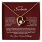 To My Soulmate | Love You, Forever & Always - Forever Love Necklace
