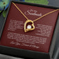 To My Soulmate | Love You, Forever & Always - Forever Love Necklace